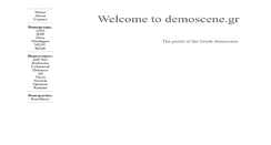 Desktop Screenshot of demoscene.gr