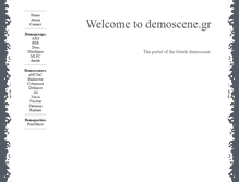 Tablet Screenshot of demoscene.gr