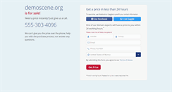 Desktop Screenshot of demoscene.org