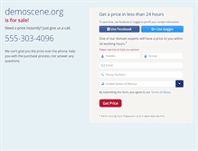 Tablet Screenshot of demoscene.org