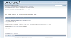 Desktop Screenshot of demoscene.fr