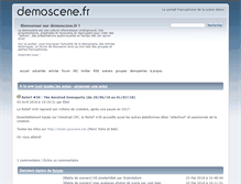 Tablet Screenshot of demoscene.fr